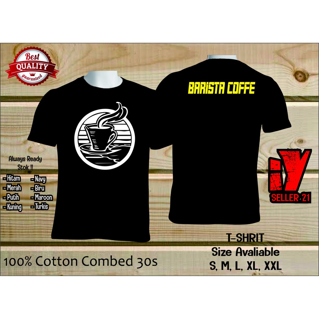 เสื้อยืด BARISTA COFEE ADEM สุดเท่