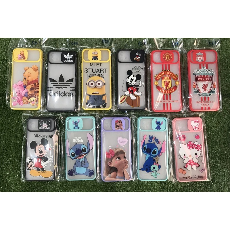 เคส Redlme C21 ตูนย์ขุ่นขอบสีกันกล้องกันกระแทกไม่ลอก