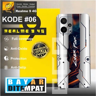 Garskin ฟิล์มกันรอยหน้าจอ สําหรับ Realme 9 4G Motif 6-10 2. ชิ้น