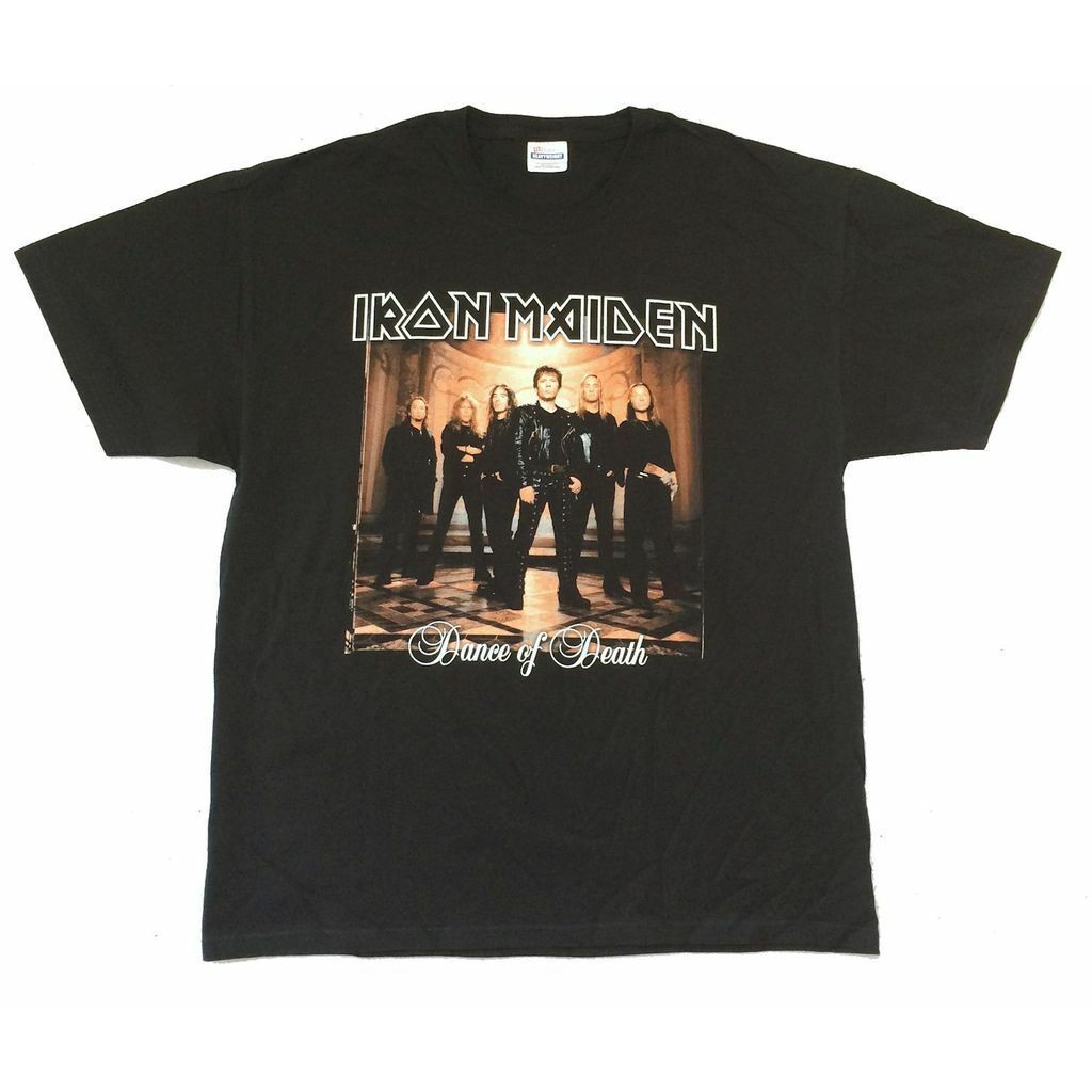 Men T Shirt Iron Maiden Dance Of Death 03 04 World Tour Nos Fashion Cotton Shopee Thailand