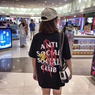 เสื้อยืดคอกลมแขนสั้นผ้าฝ้ายพิมพ์ลายจุด Assc