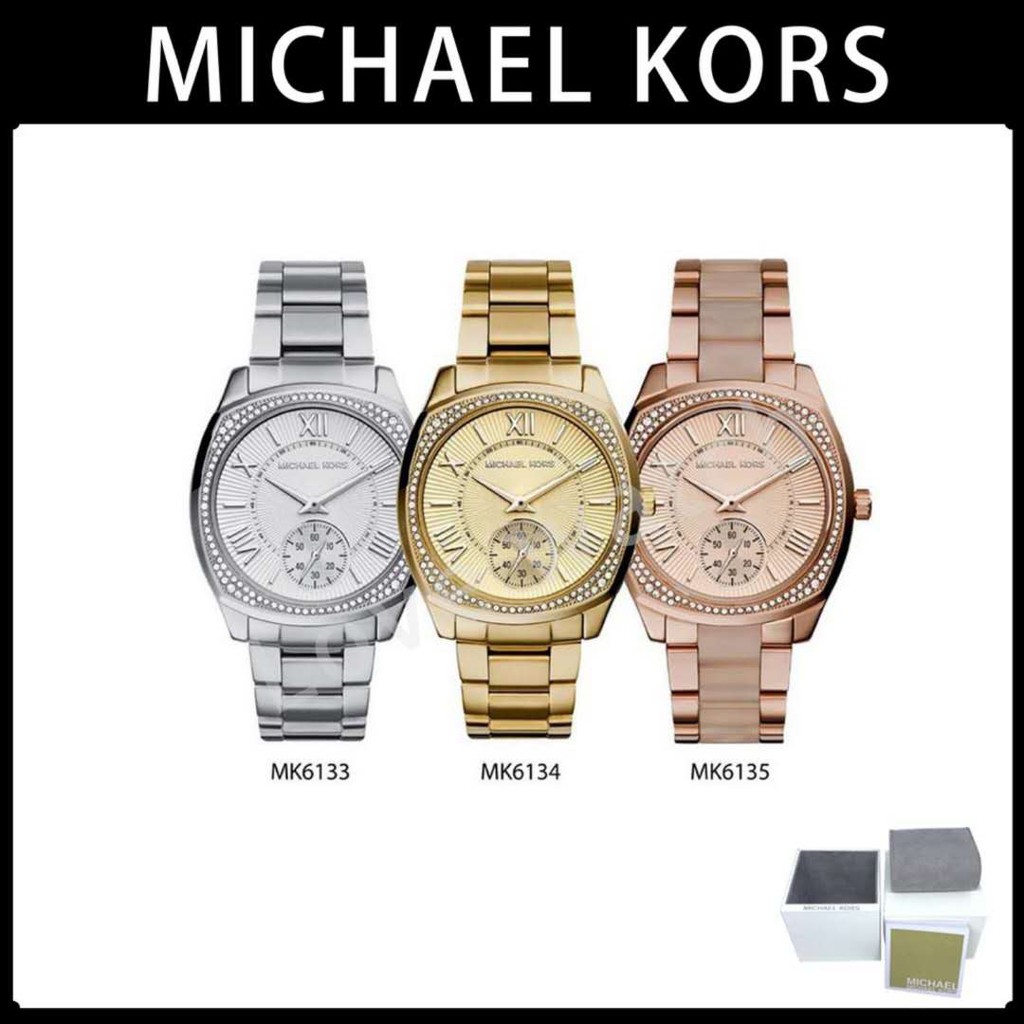 Michael Kors ของแท้100% MK6133 MK6134 MK6135 - 38mm นาฬิกาแบรนด์เนมMK ...