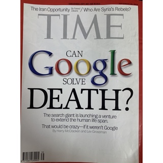 Time Magazine September 30, 2013