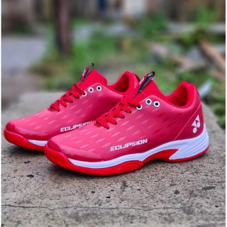 Yonex eclipsion รองเท้าเทนนิส แบดมินตัน สีแดง ไซซ์ 39-44