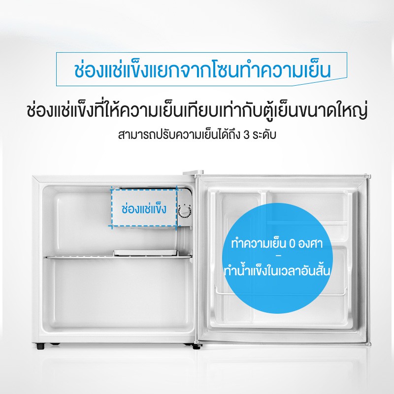 【ส่งฟรี】Midea Mini Bar ไมเดียตู้เย็นมินิบาร์ ขนาด 1.7Q รุ่น HS-65LN #7