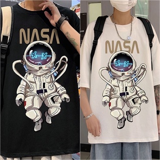 POOHPAND เสื้อยืดแขนสั้น โอเวอร์ไซส์ เสื้อแฟชั่น สไตล์เกาหลี Oversize พิมพ์ลายดิจิตอล