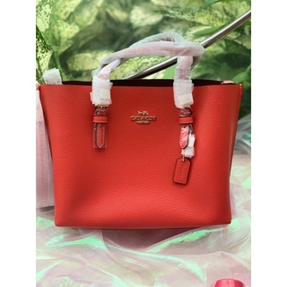 กระเป๋า Coach Mollie tote 25 สีแดง