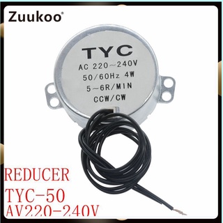 Tyc - 50 มอเตอร์ Synchronous Ac 220 V 4 W 50 / 60 Hz 15-18rpm Ccw / Cw