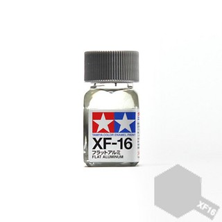 Tamiya Enamel Color XF-16 (Flat Aluminum)