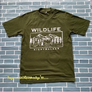 เสื้อยืดวินเทจคอกลมฟิต/วิว