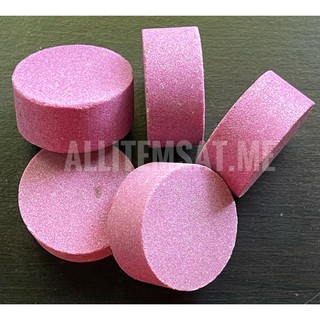 ลูกขัดชมพู, หินขัดชมพู, หินเจียรชมพู (ทรงเหรียญ-กลม)