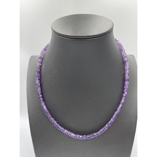 ลูกปัดอเมทิสต์ Amethyst beads necklace