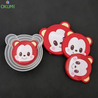 OKUMI_SHOP กล่องถนอมอาหาร กล่องใส่อาหาร ฝาล็อค เข้าไมโครเวฟได้
