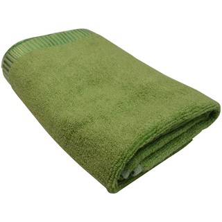 ผ้าขนหนู  STYLE BAMBOO MOSS 16X32 นิ้ว สีเขียว ผ้าเช็ดผม ผ้าเช็ดตัวและชุดคลุม ห้องน้ำ TOWEL  STYLE BAMBOO MOSS 16X32CM G