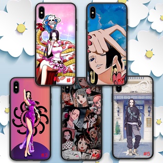 73fvc เคสโทรศัพท์มือถือ ลายการ์ตูนวันพีช Boa Hancock สําหรับ iphone 5 5S 6 6S 7 8 Plus X XS Max XR SE 2016 2020