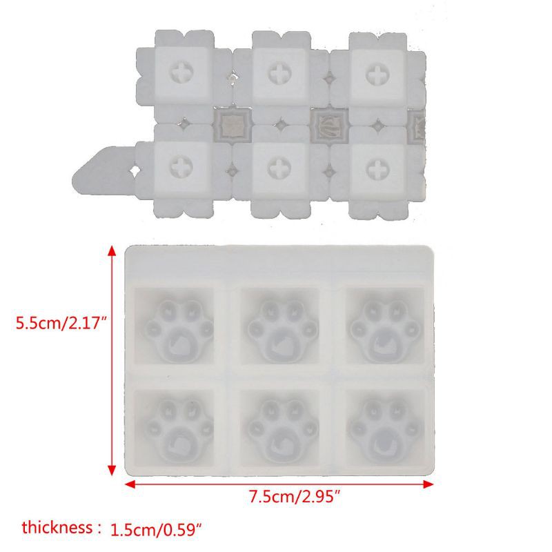 Mechanical Gaming Keyboard Mold Computer PC Gamer Pet Paw keycaps ...