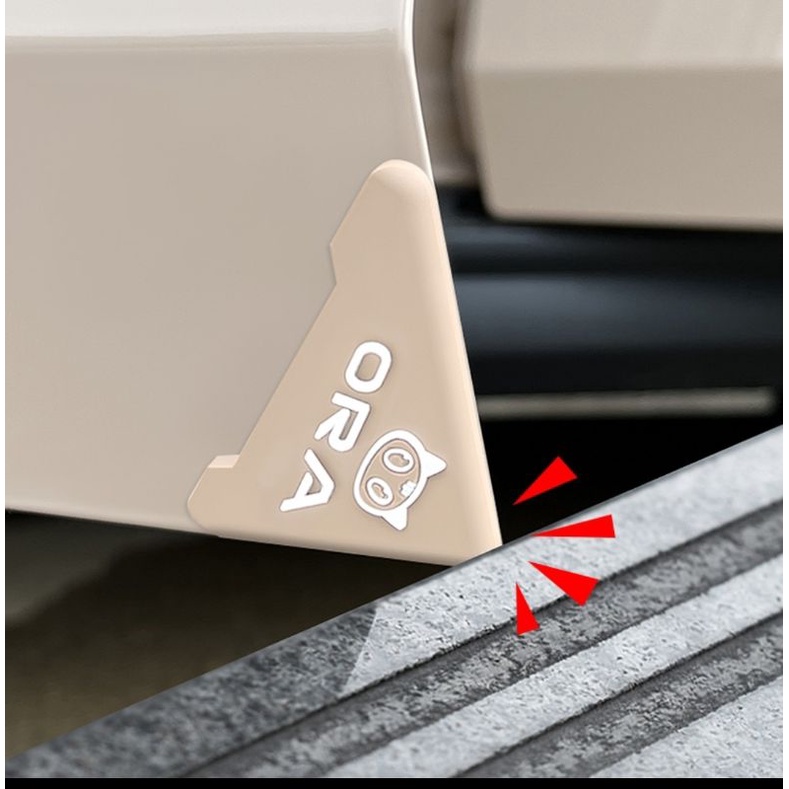 🔥พร้อมส่ง🔥ORA GOOD CAT กันชนประตู กันรอย 2ชิ้น