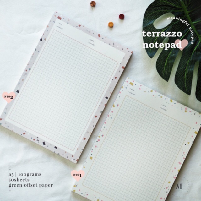 สมุดฉีก กระดาษโน้ต A4 & A5 | Meaningful notepad 100 grams