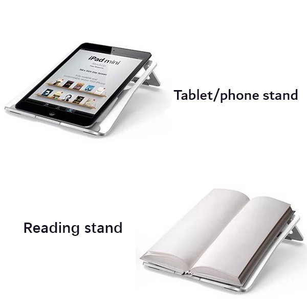 Notebook stand N4 แท่นพับแบบพกพาแท็บเล็ตแล็ปท็อปฐานขาตั้งเย็นลงสำหรับโน้ตบุ๊ค อะลูมินัมอัลลอยโน้ตบุ๊คที่ยึดคอมพิวเตอร์