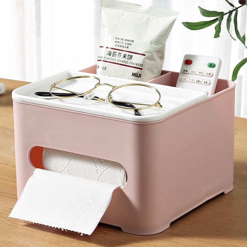 ☋Tissue Box Desktop Storage Living Room Dining Coffee Table Nordic ...