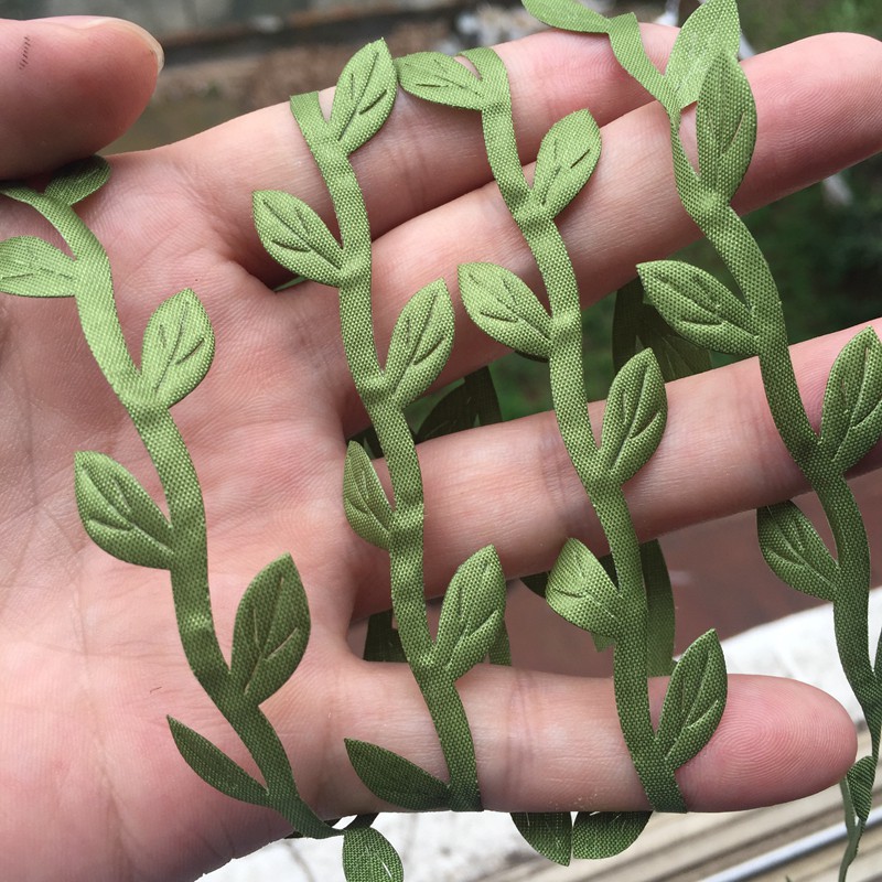 เชือกใบไม้ ยาว 5 เมตร เชือกสำหรับงานตกแต่ง DIY เชือกตกแต่งใบไม้ - รูปที่ 2