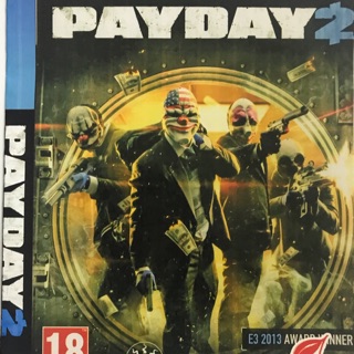 แผ่นเกมส์ pc Payday 2