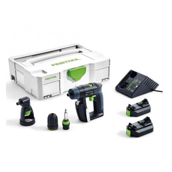 FESTOOL CXS Li 2,6-Set CORDLESS DRILLชุดสว่านไร้สายพร้อมแบตเตอรี่ 10.8V. (005.22.578)