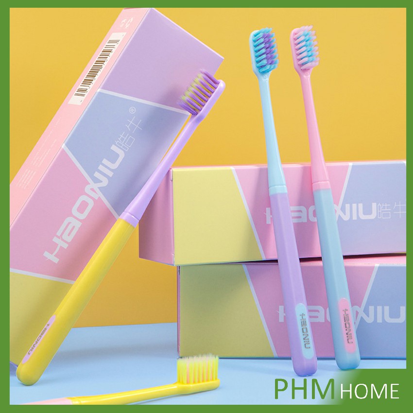 สไตล์ญี่ปุ่น แปรงสีฟัน สีพาสเทล สวย น่ารัก น่าใช้ พร้อมส่ง ราคาต่อ ชิ้น Ice cream toothbrush