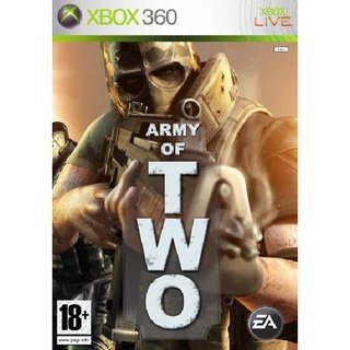 Army of Two xbox360 [PAL][NTSC-U] แผ่นเกมส์Xbox 360 แผ่นไรท์เล่นกับเครื่องที่แปลงแล้ว