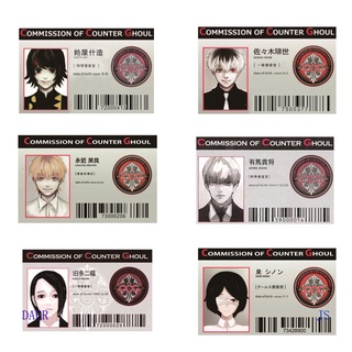 ฟิกเกอร์การ์ด Pvc อนิเมะ Tokyo Ghoul Id สําหรับเก็บสะสม