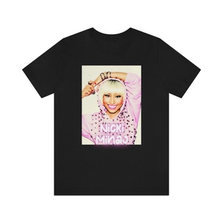 เสื้อยืด คอกลม พิมพ์ลาย Nicki Minaj Aesthetic Premium เหมาะกับของขวัญวันเกิด สไตล์มินิมอล สําหรับผู้ชาย และผู้หญิง