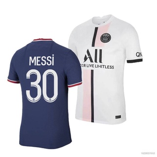 Psg เสื้อกีฬาฟุตบอลแขนสั้นทรงหลวม Paris Saint Germain Jersey