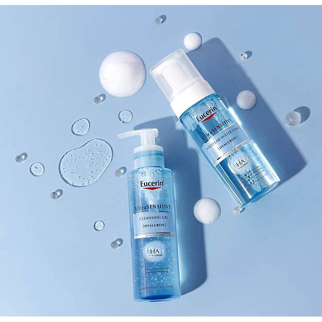eucerin ultrasensitive hyaluron micellar water foam