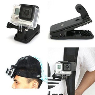 ที่หนีบกระเป๋า ยึดกล้องโกโปร หมุนได้ 360 องงศา 360 Gopro Bag Clip  (พร้อมส่งค่ะ)