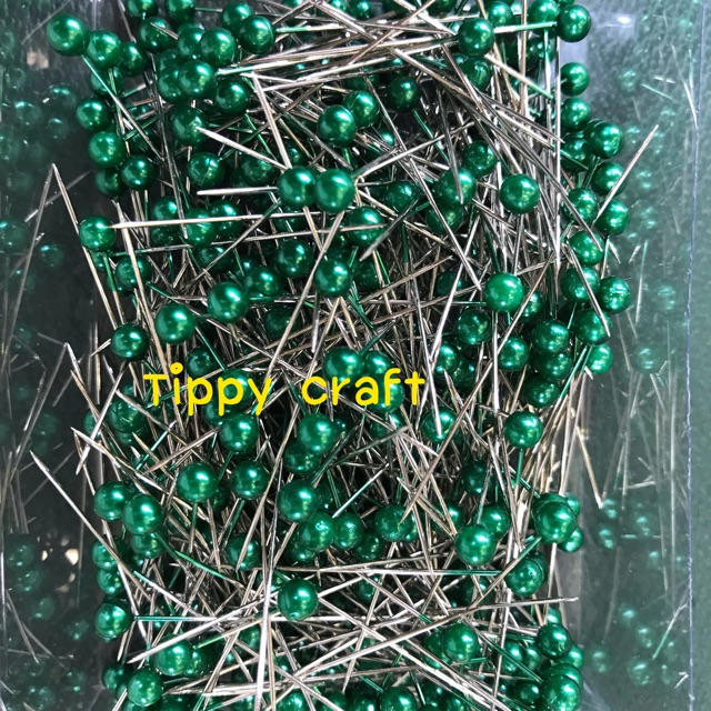 เข็มหมุดประมาณ 380 ตัว 1 กล่อง อย่างดี ไม่ขึ้นสนิม - รูปที่ 5