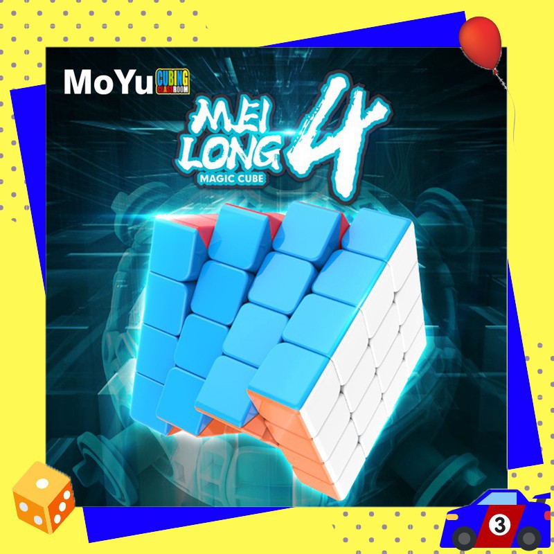 MOYU Meilong ลูกบาศก์ของรูบิค A 3x3x3 ความเร็วระดับมืออาชีพ ลูกบาศก์ ...