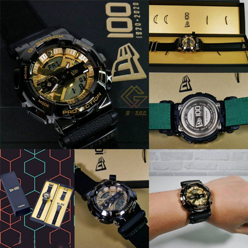 นาฬิกา G-Shock แท้ 100% รุ่น : GM110NE-1A ( New era x G-Shock limited edition)
