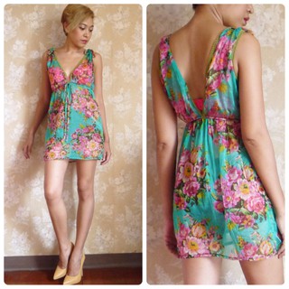 Floral Mini dress + Top พร้อมส่ง