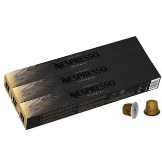 Nespresso Nicaragua Ground Coffee Capsule เนสเพรสโซ นิคารากัว แคปซูล กาแฟคั่วบด 30 Capsules