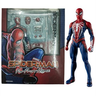 Shf ของเล่นฟิกเกอร์ Spider-Man PS4 Game Version Far From Home PVC สําหรับเก็บสะสม