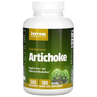 🌏พรีออเดอร์⚡️⚡️ Jarrow Formulas, Artichoke, 500 mg, 180 Veggie Caps🇺🇸