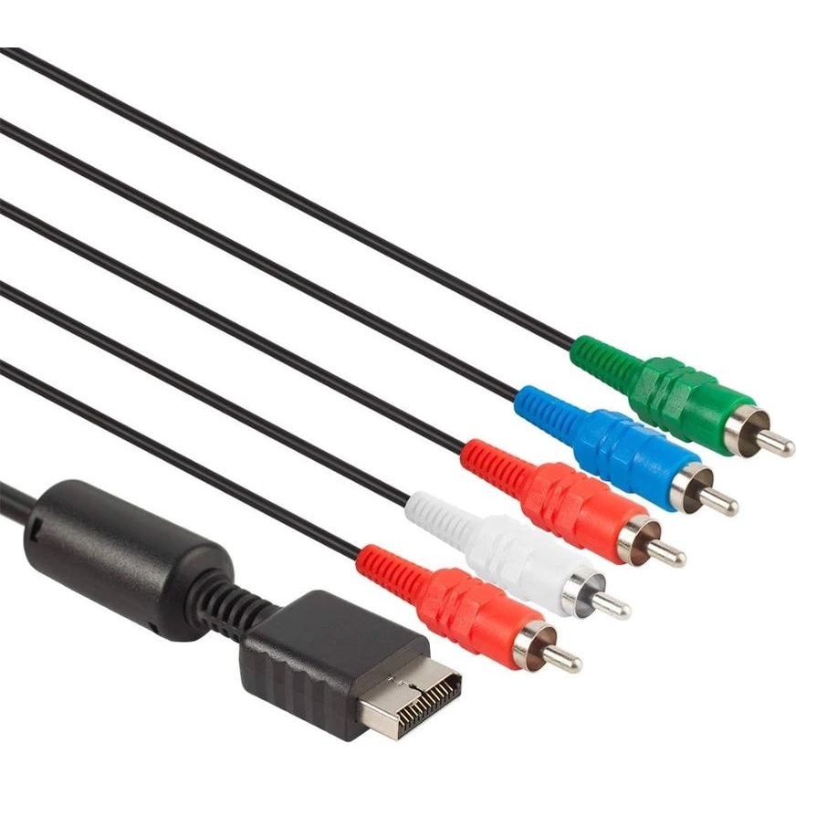พร้อมส่ง สาย AV PS2 PS3 คอมโพเนนต์ Component สายคอมโพเนนท์ สำหรับ PS2 PS3 AV Cord RCA HDMI สาย ps2 Video-Audio ps3
