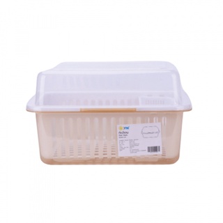 Ghouse Online GOME ที่คว่ำจาน 29.50X7.50X22.50 ซม. EDR001-KK สีเบจ