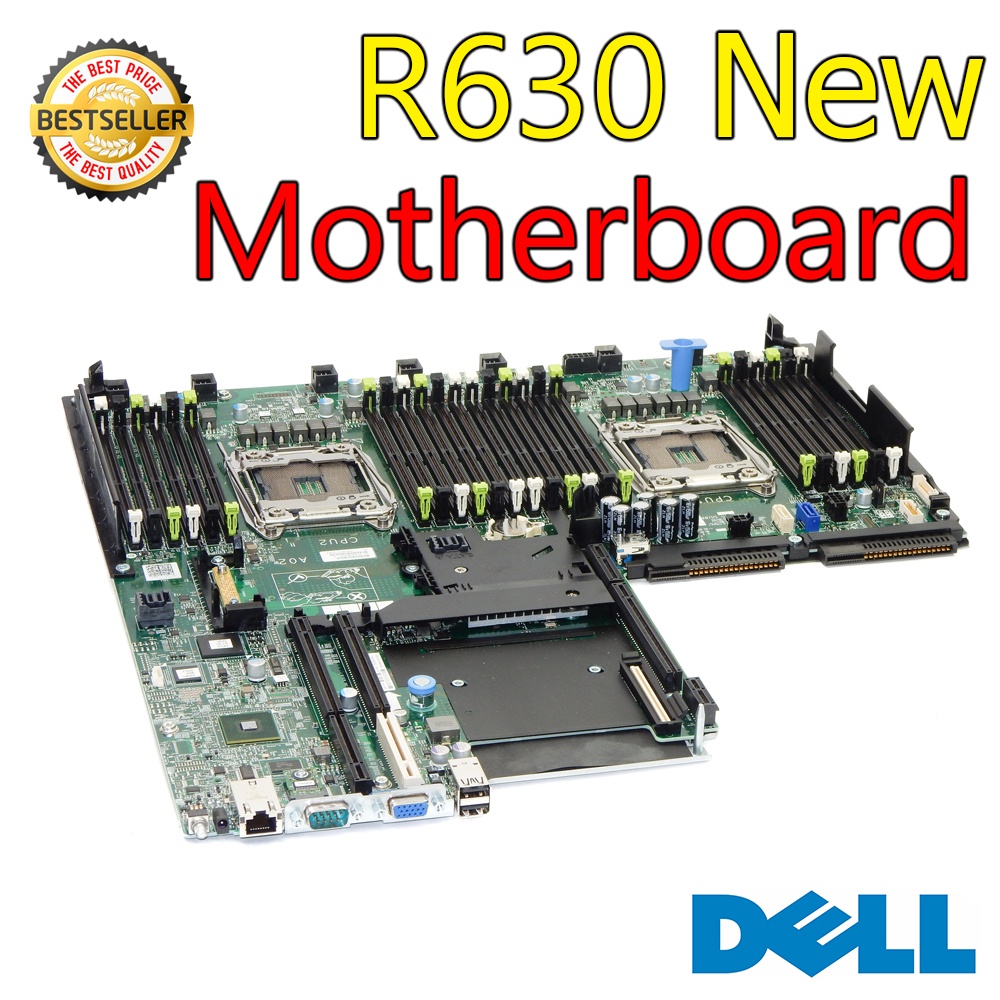 (ส่งฟรี ของใหม่) Dell PowerEdge R630 Server System Motherboard MainBoard 2C2CP รับประกัน 1 ปี