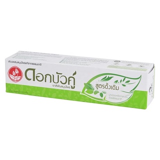 Dok Bua Ku Herbal Toothpaste ดอกบัวคู่ ยาสีฟันสมุนไพร ยาสีฟัน ป้องกันฟันผุ ลดกลิ่นปาก ขนาด 100 กรัม 17221