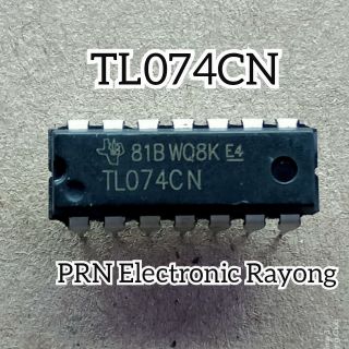 IC TL074 CN  DIP - 14  2ชิ้น