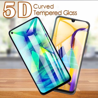 ฟิล์มกระจกนิรภัยกันรอยหน้าจอ ขอบโค้ง 5D สําหรับ Samsung Galaxy M01s M02 M02s M12 M21s M22 M31s M42 M52 M62