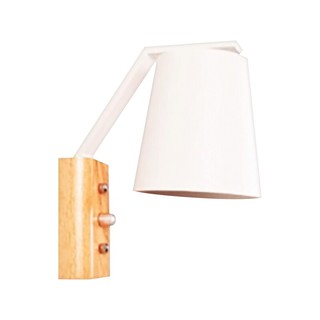  โคมไฟผนัง E27 รุ่น WS-W0011-WH ขนาด 13 x 13 x 25 ซม. สีขาว Wall Light E27 Model WS-W0011-WH Size 13 x 13 x 25 CM. White