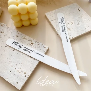 ตะไบเล็บ ตะไบบาง ทรงมีด Sun Marry 180/240 ตะไบหยาบ แบบบาง พร้อมส่ง!
