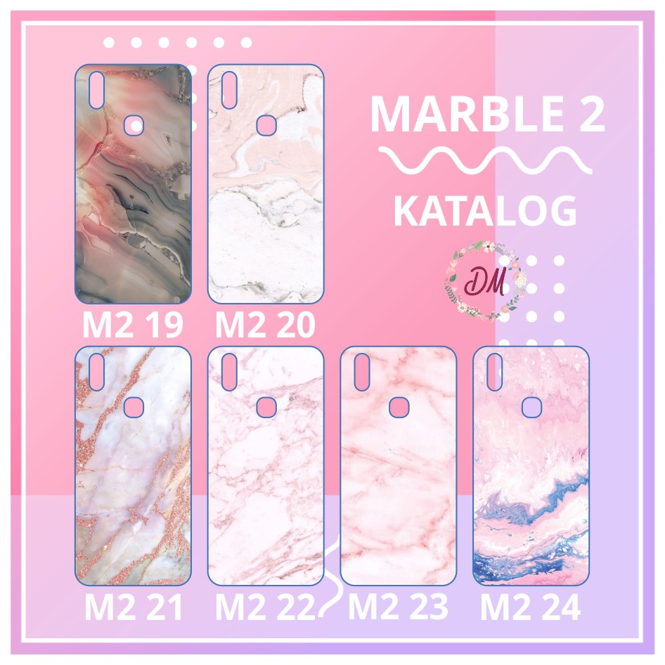 HP PAPERCASE ALL TYPE ANDROID PHONE [MARBLE 2] M2 01 - M2 18